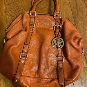 Michael Kors Orange Leather Women's Bag